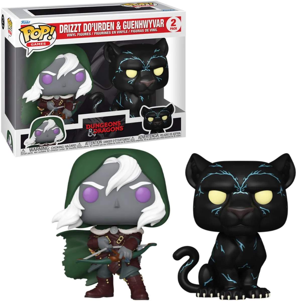 Funko POP! Drizzt Do’Urden & Guenhwyvar Dungeons & Dragons FK83721