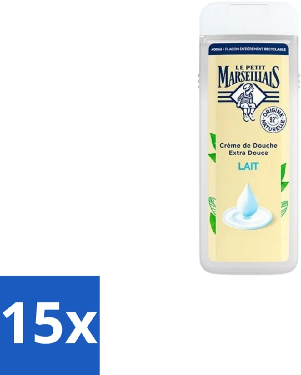 Le Petit Marseillais Douchecrème Lait 400ml