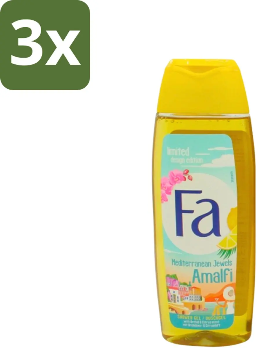 Fa Mediterranean Jewels Amalfi Douchegel
