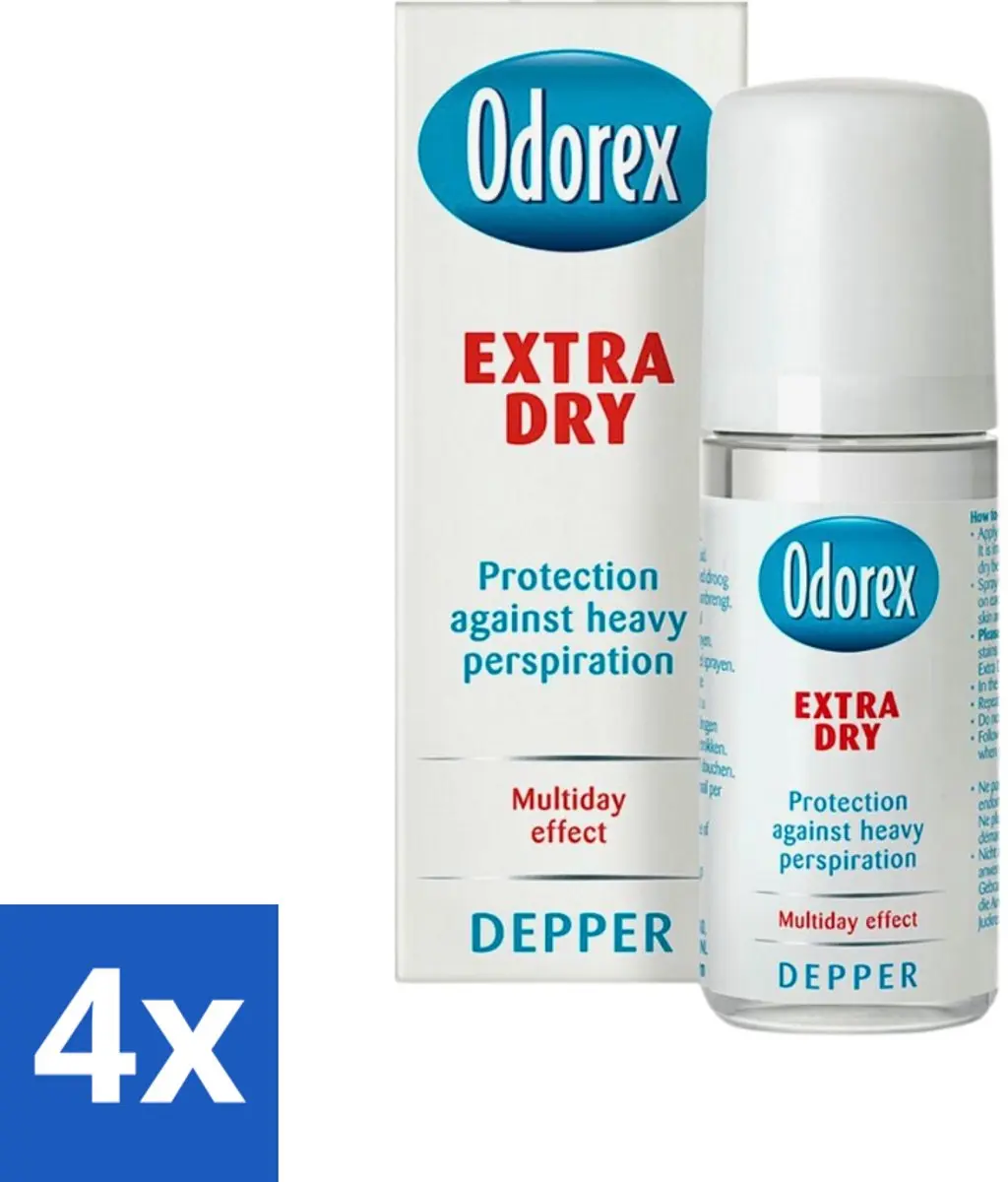 Odorex Depper Deodorant Roller Extra Dry 50ml