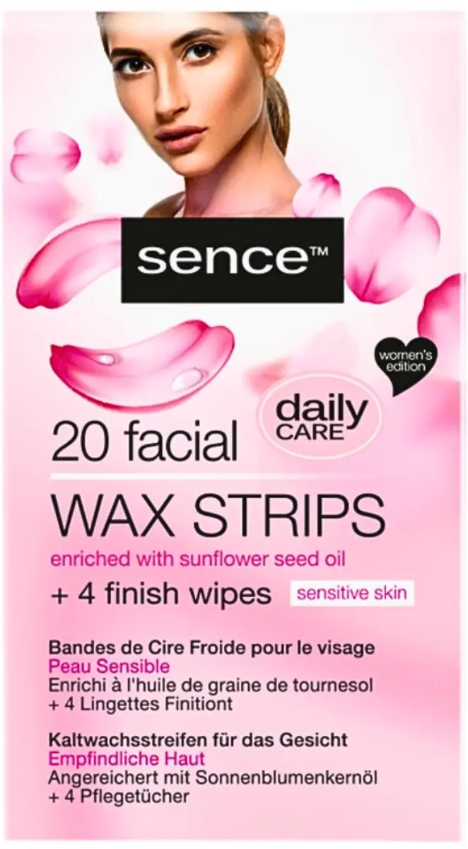 Sence Waxstrips Gezicht 90g - 3x30ml