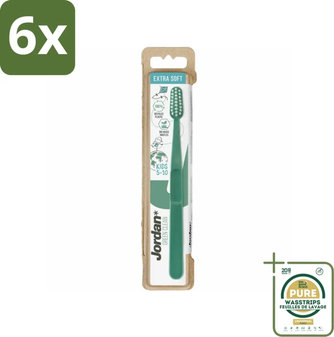 Jordan Green Clean Tandenborstel Extra Soft
