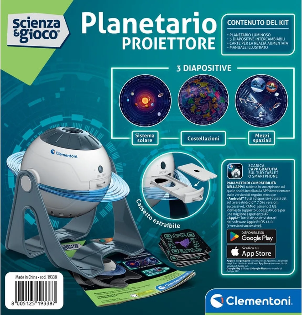 Clementoni Wetenschap & Spel 19338 Astronomie Experimentset