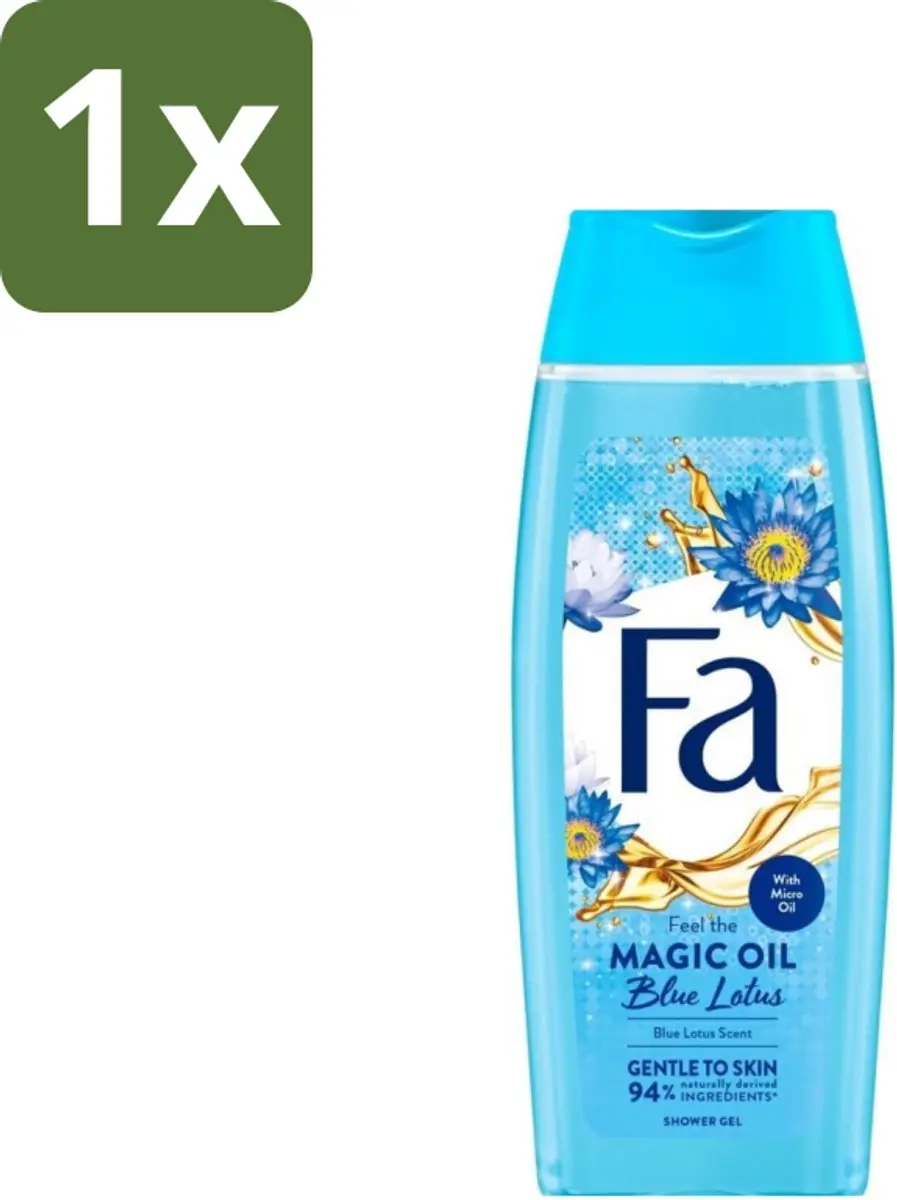 Fa Douchegel Magische Olie Blue Lotus 250ml