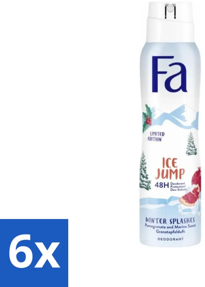 Fa Deodorant Spray Winter Splashes Ice Jump 150ml