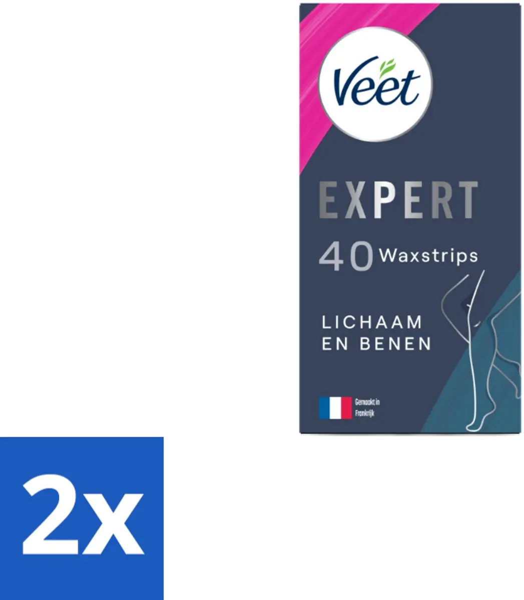 Veet Expert Koude Waxstrips Benen Gevoelige Huid
