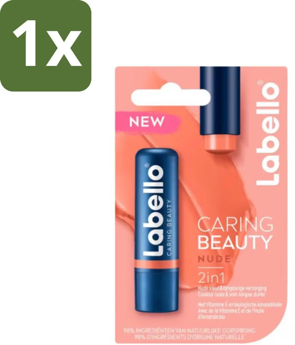 Labello CLippenbalsem Caring Beauty Red Nude 6ml