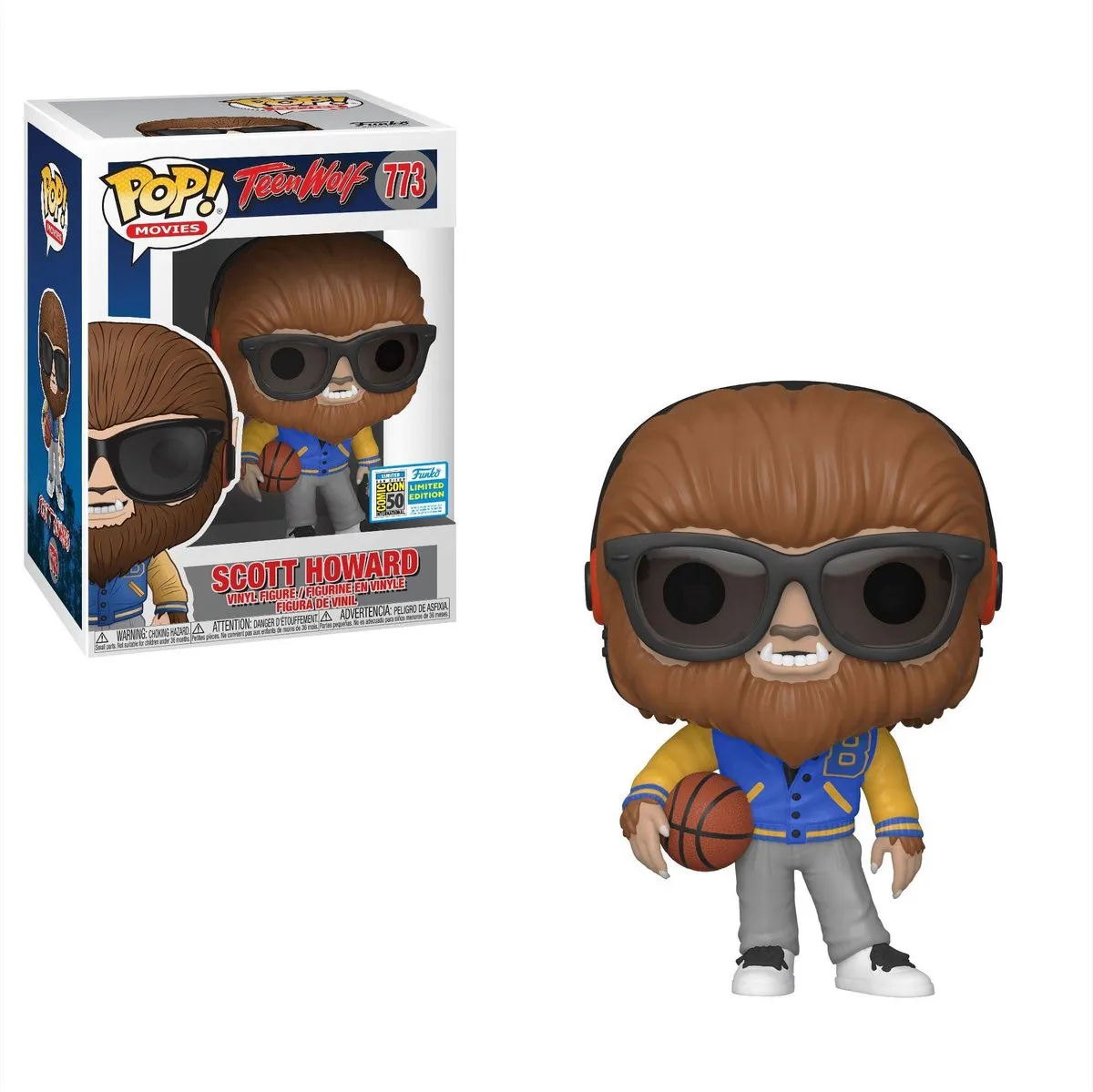 Funko POP! Movies Teen Wolf Scott Howard SDCC Exclusive #773