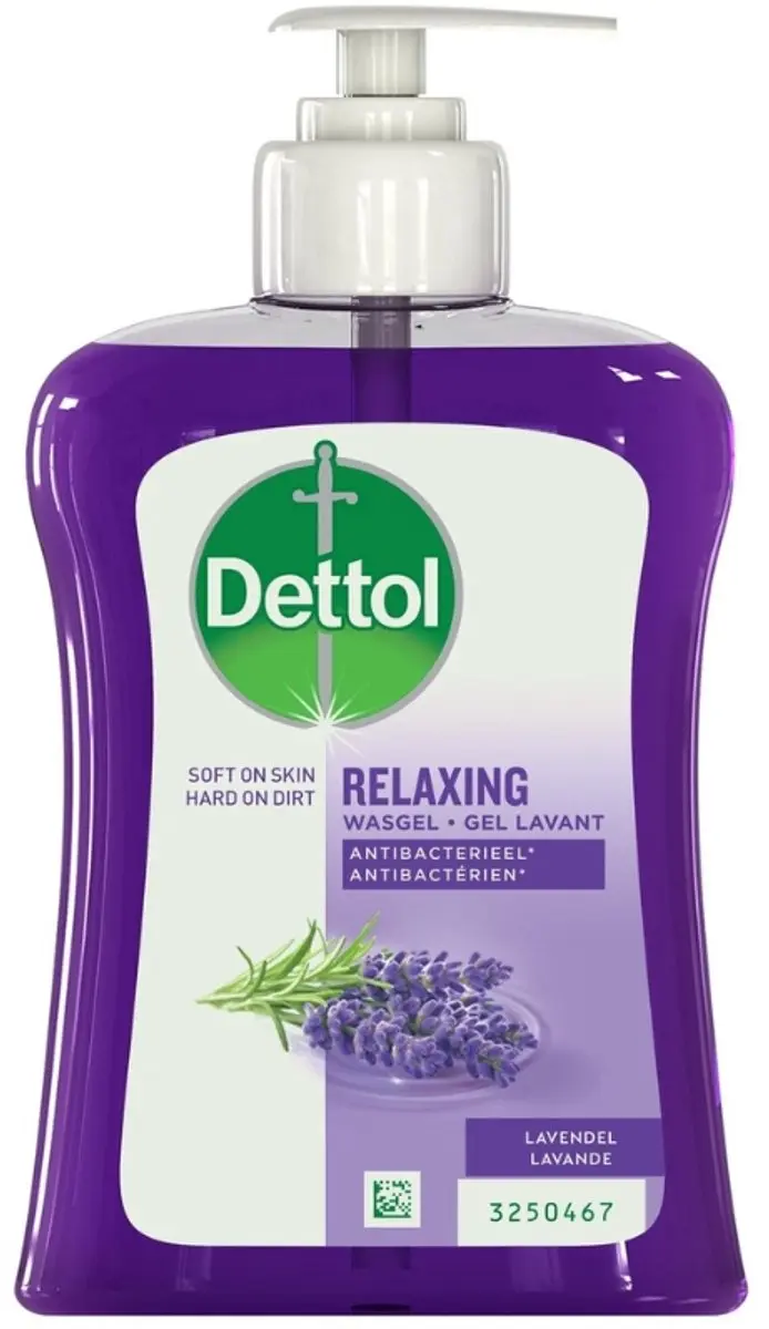 Dettol Handzeep Verzachtend Lavendel 250ml - 6 Stuks