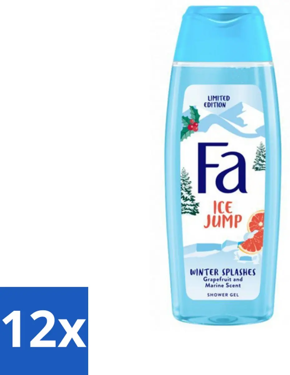 Fa Winter Splashes Ice Jump Douchegel 250ml