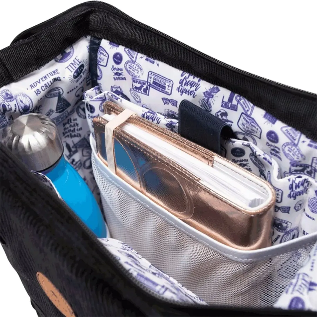 Cabaïa Adventurer Small Bag C-ASB-BR - 10 inch - Zwart