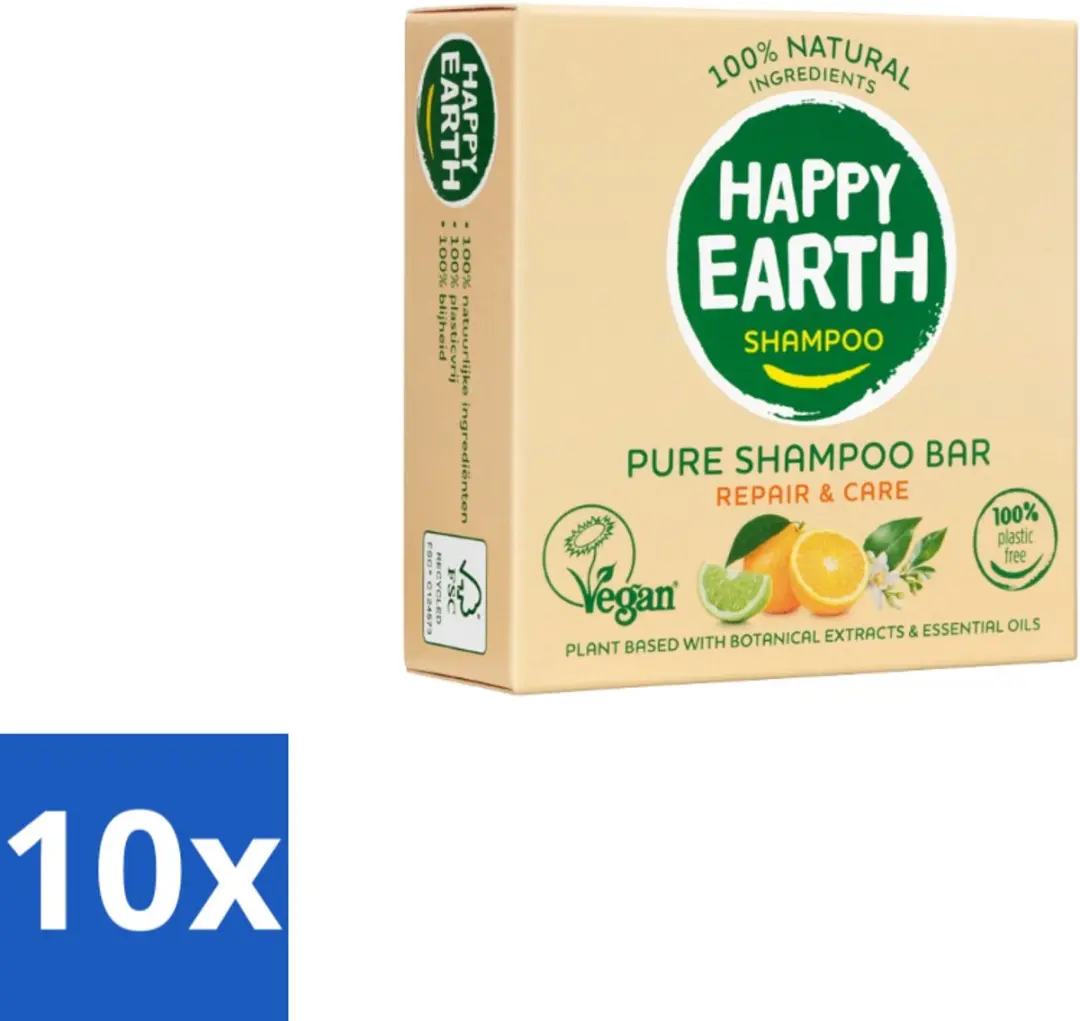 Happy Earth Repair & Care Shampoo Bar 70g