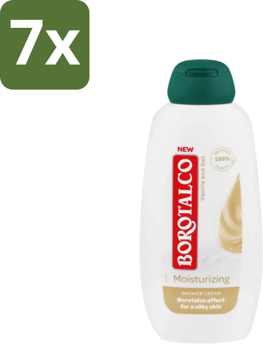 Borotalco Douchegel Moisturizing Vanilla & Oat 250ml