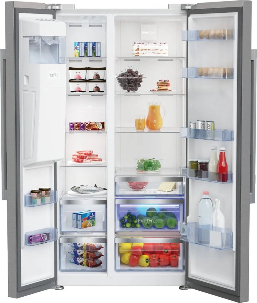 Beko GN162330XBN Amerikaanse Koelkast - 571L NoFrost