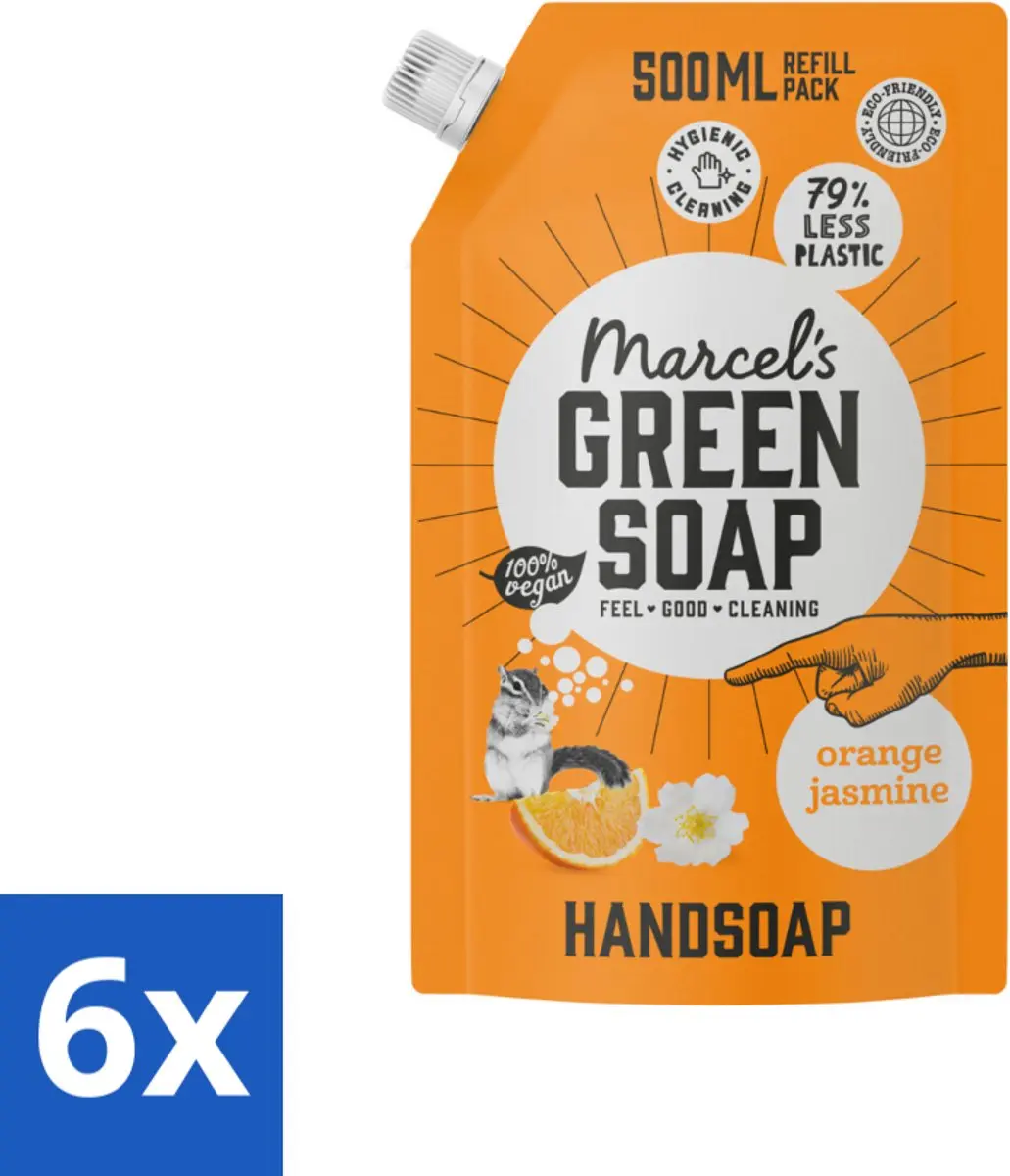 Marcel’s Green Soap Handzeep Navulling 500ml
