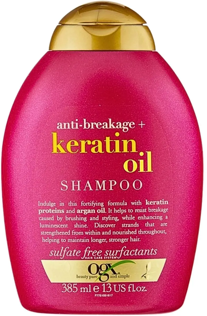 OGX Anti-Breakage Keratineolie Shampoo 385ml - 6 Stuks