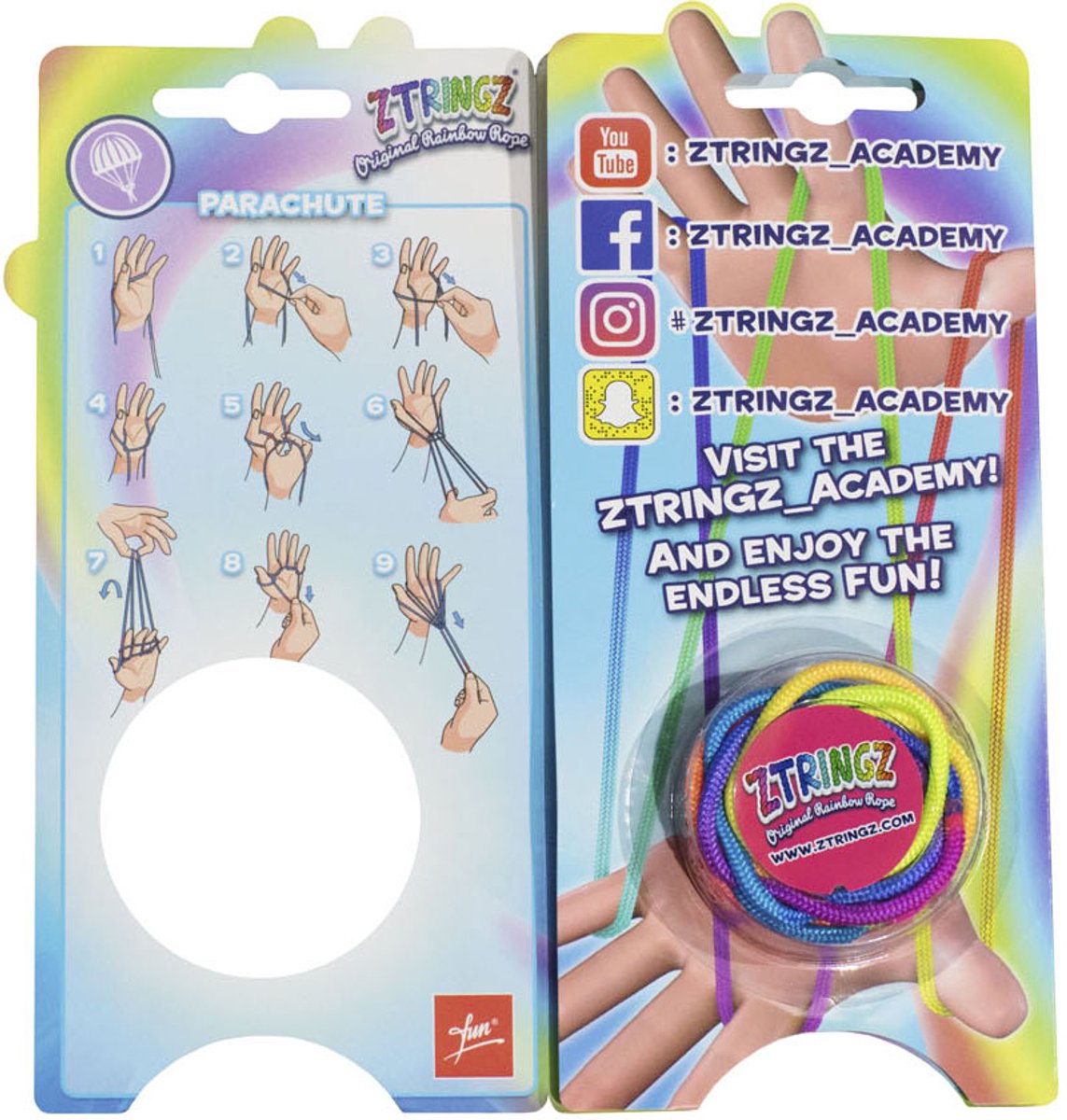 Goliath, Ztringz, Regenboog Touw.