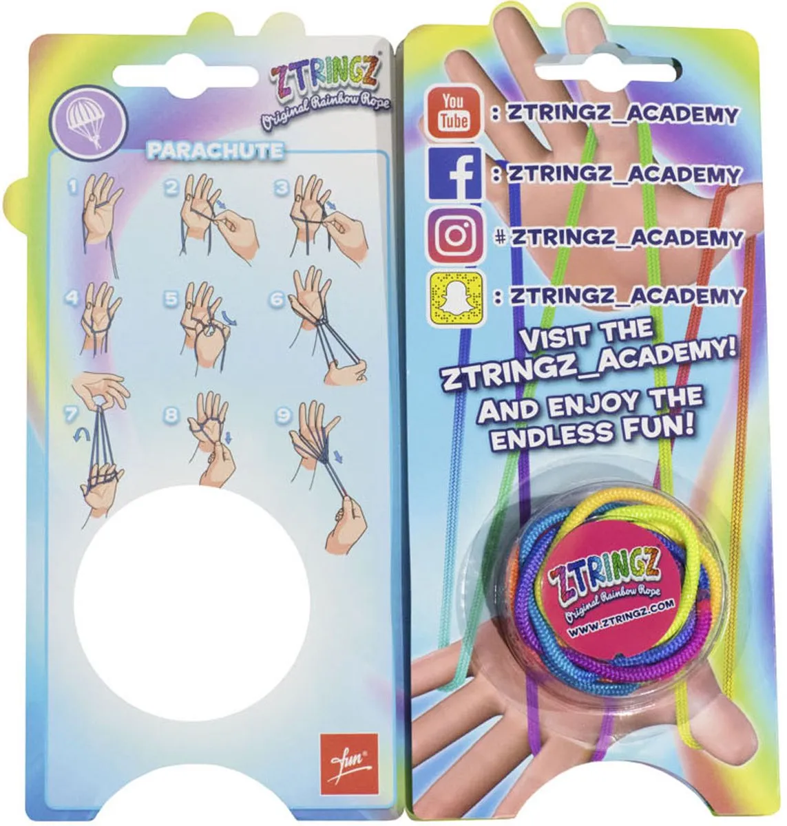 Goliath Ztringz Regenboog Touw - 4752-24 - Multicolor