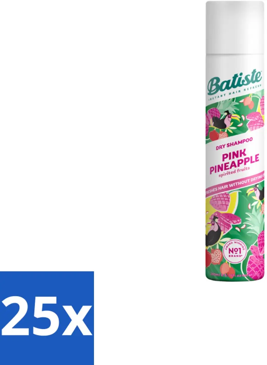 Batiste Pink Pineapple Droogshampoo 200ml