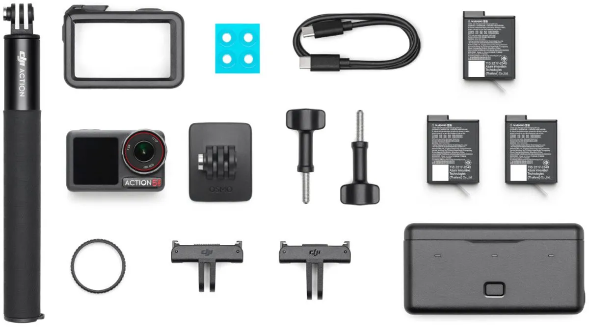 DJI Osmo Action 5 Pro CP.OS.00000350.01 - 40MP - 3x Accu 1950mAh