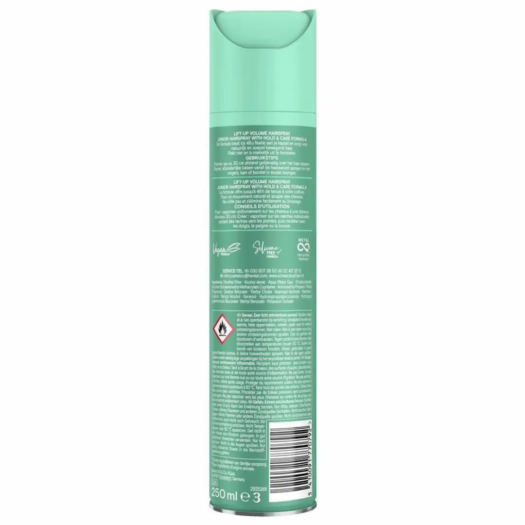 Taft Lift-Up Volume 4 Haarspray 250ml