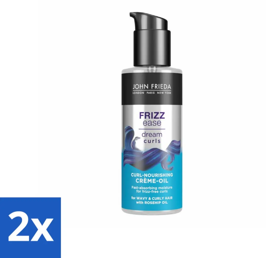 John Frieda Dream Curls Curl Defining Crème Oil 200ml