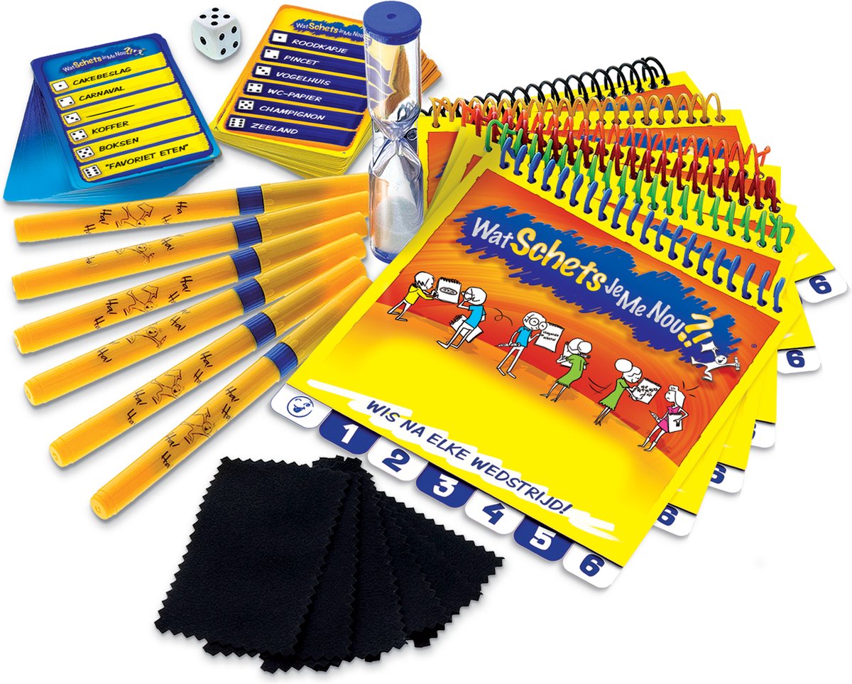 Goliath Wat Schets Je Me Nou?! - Bordspel - Partyspel - Tekenspel