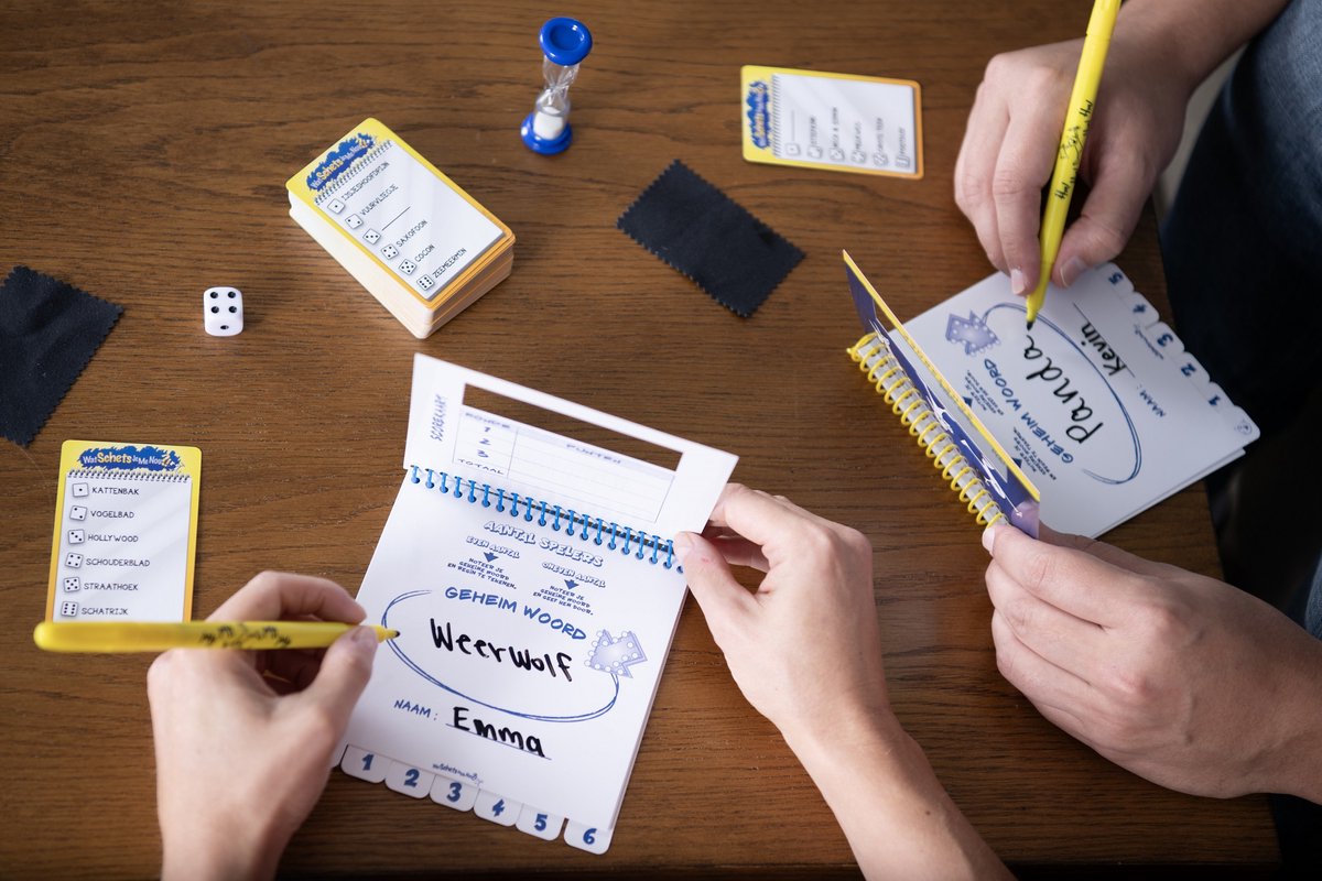 Goliath Wat Schets Je Me Nou?! - Bordspel - Partyspel - Tekenspel