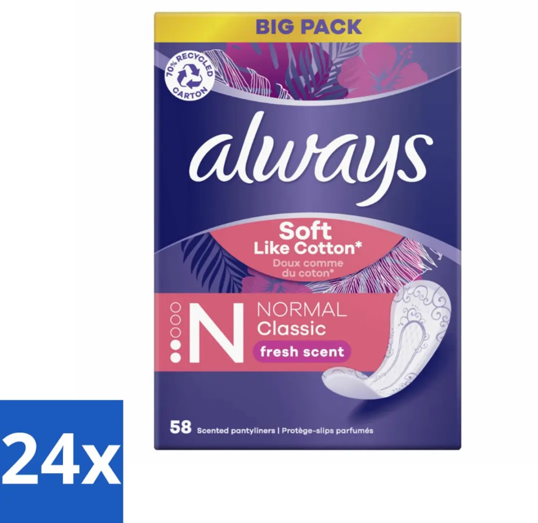 Always Inlegkruisjes Normal Fresh