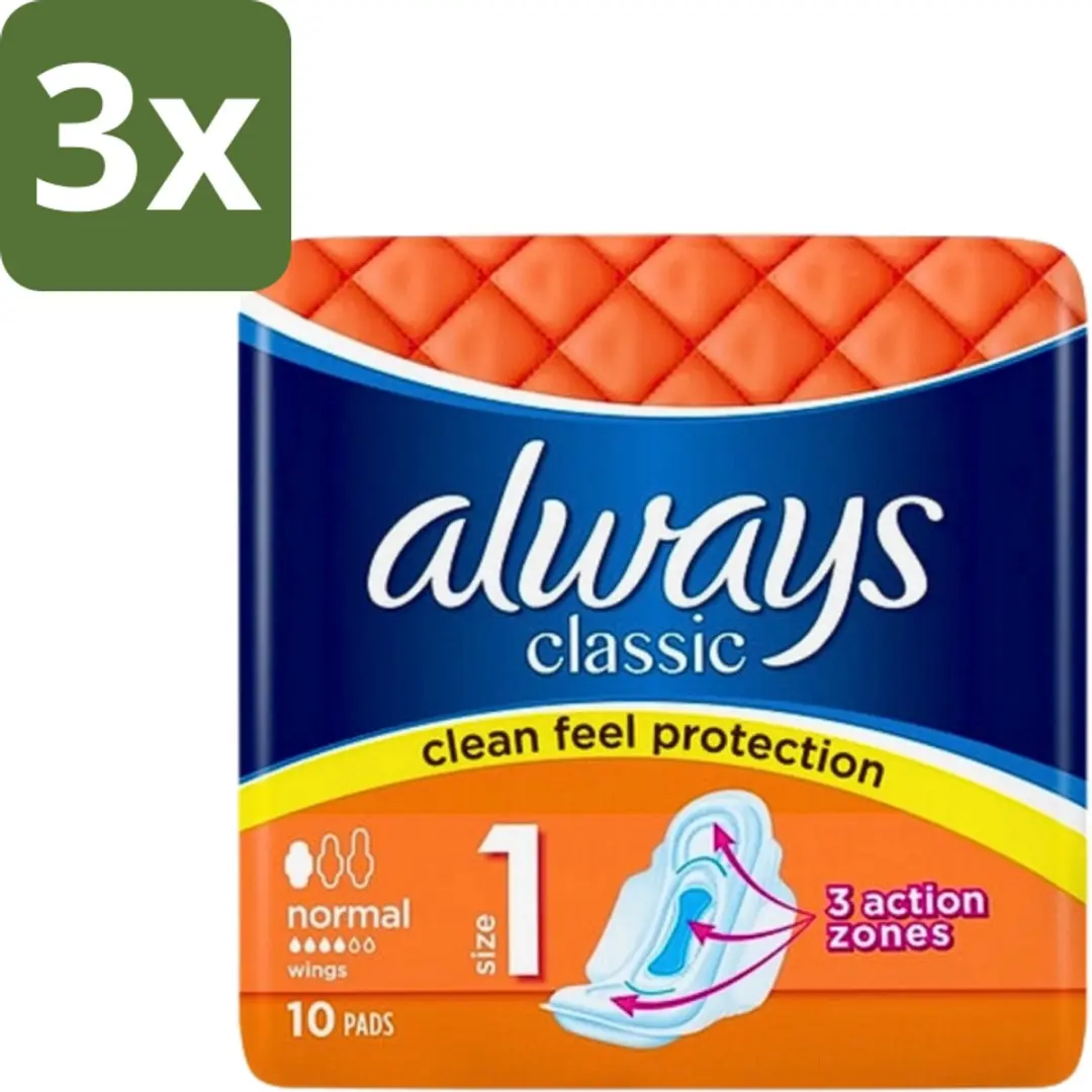 Always Classic Maandverband Normaal met Vleugels