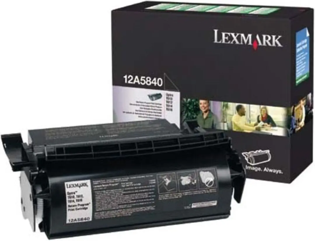 Lexmark Toner Optra zwart prebate