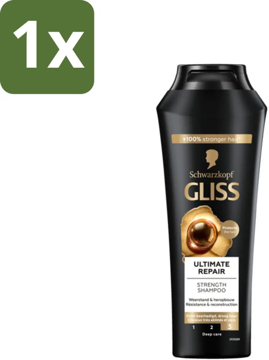 Gliss Ultimate Repair Shampoo 250ml
