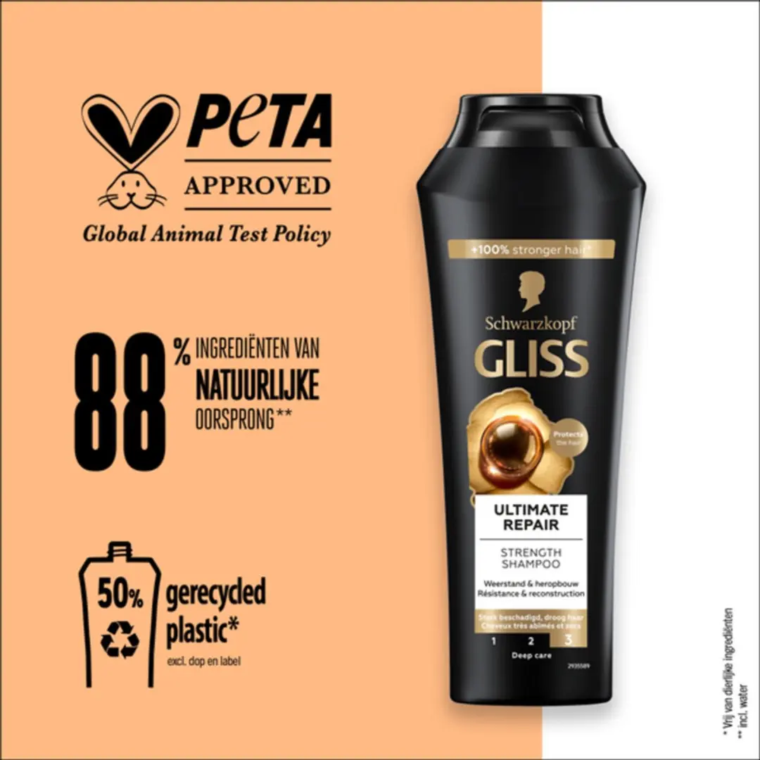 Gliss Ultimate Repair Shampoo 250ml