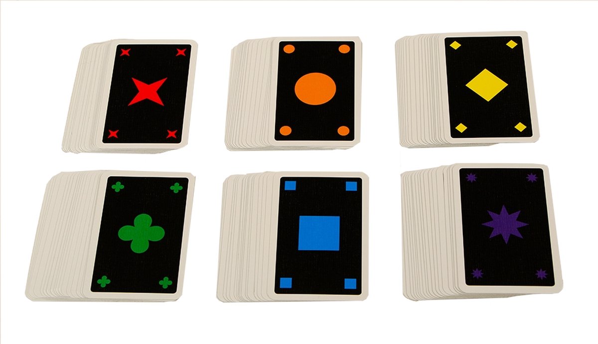 999 Games - Qwirkle Cards - Kaartspel - spelregels in NL en FR