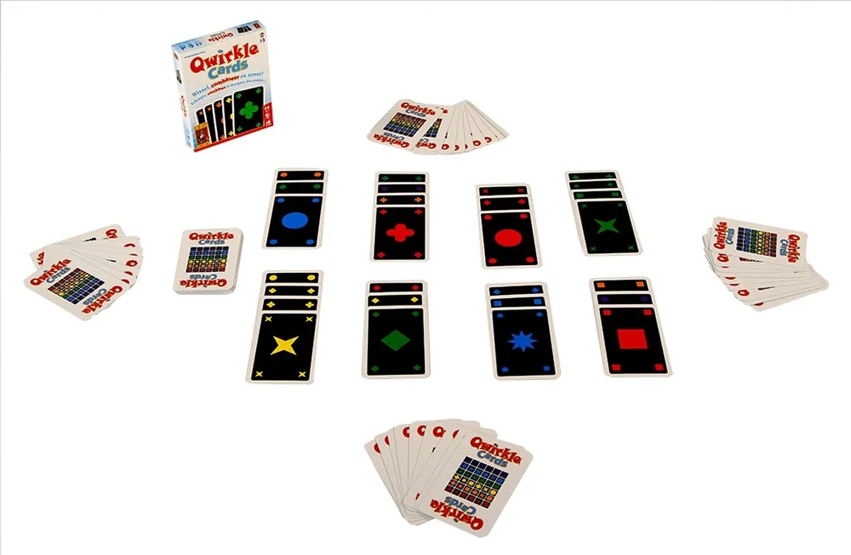 999 Games Qwirkle Kaartspel 999-QWI04 - 2-4 Spelers