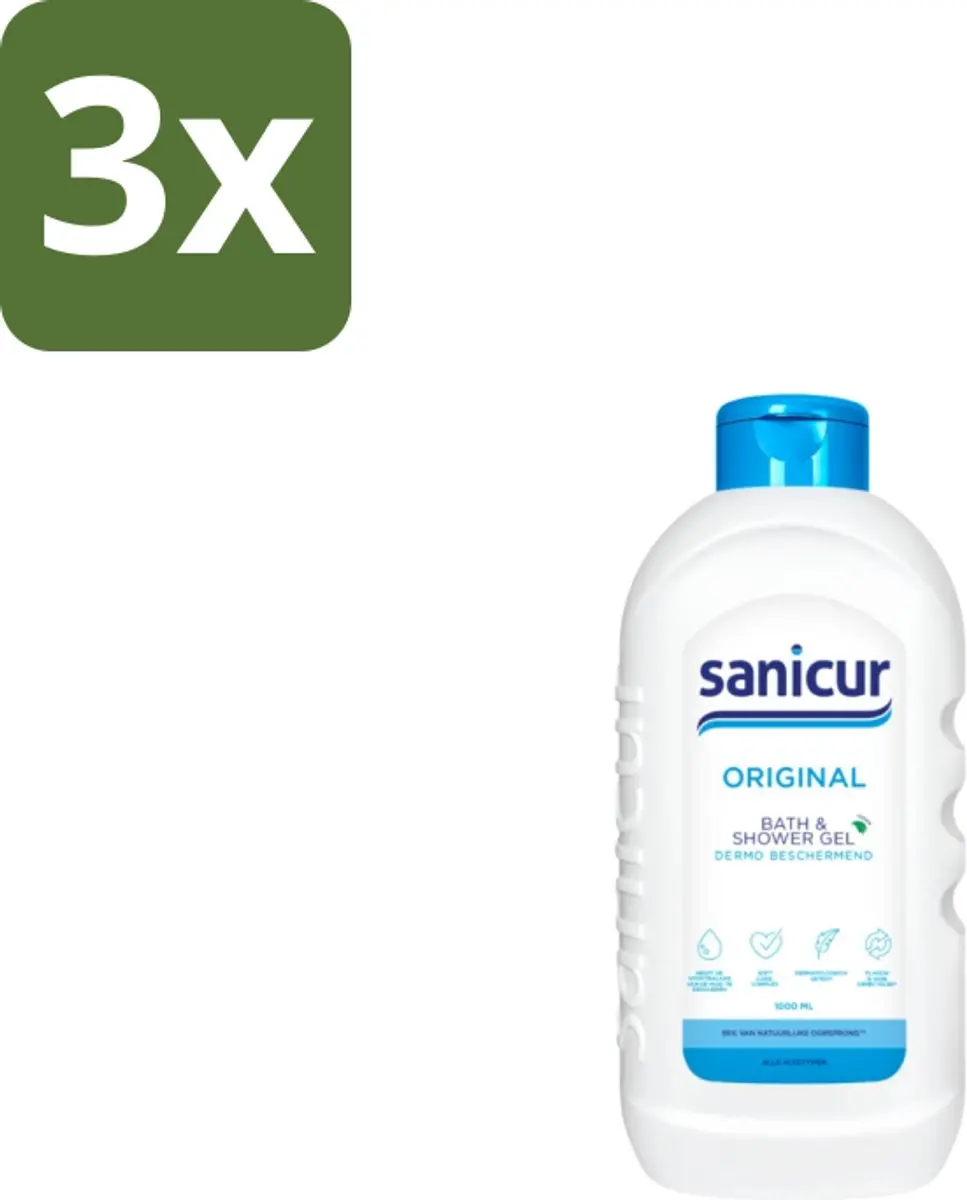 Sanicur Original Bad & Douchegel 1000ml