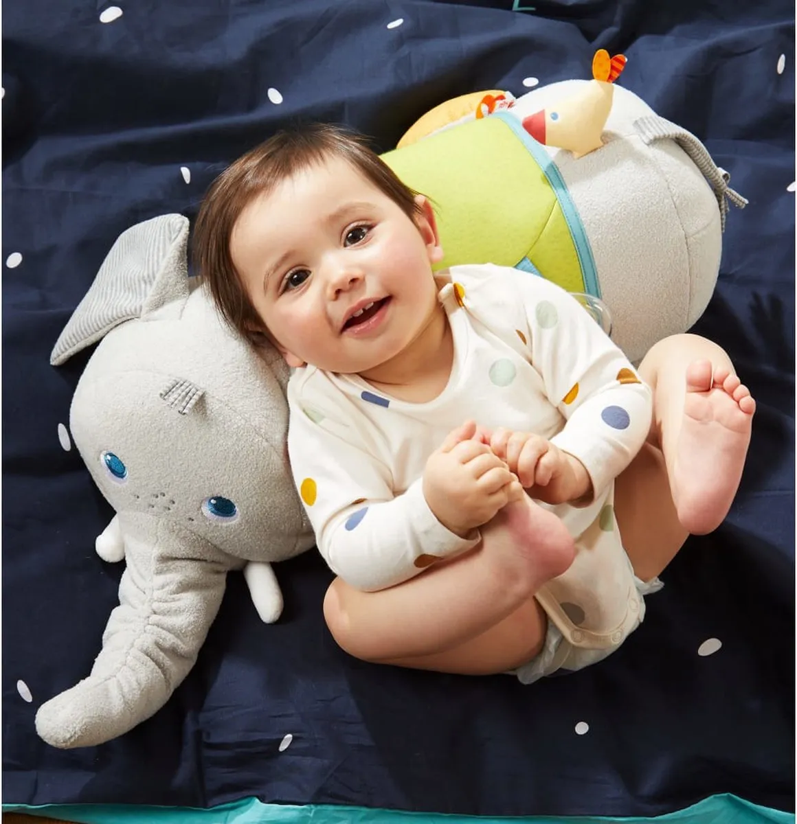 Haba Kruiprol Olifant Multicolor