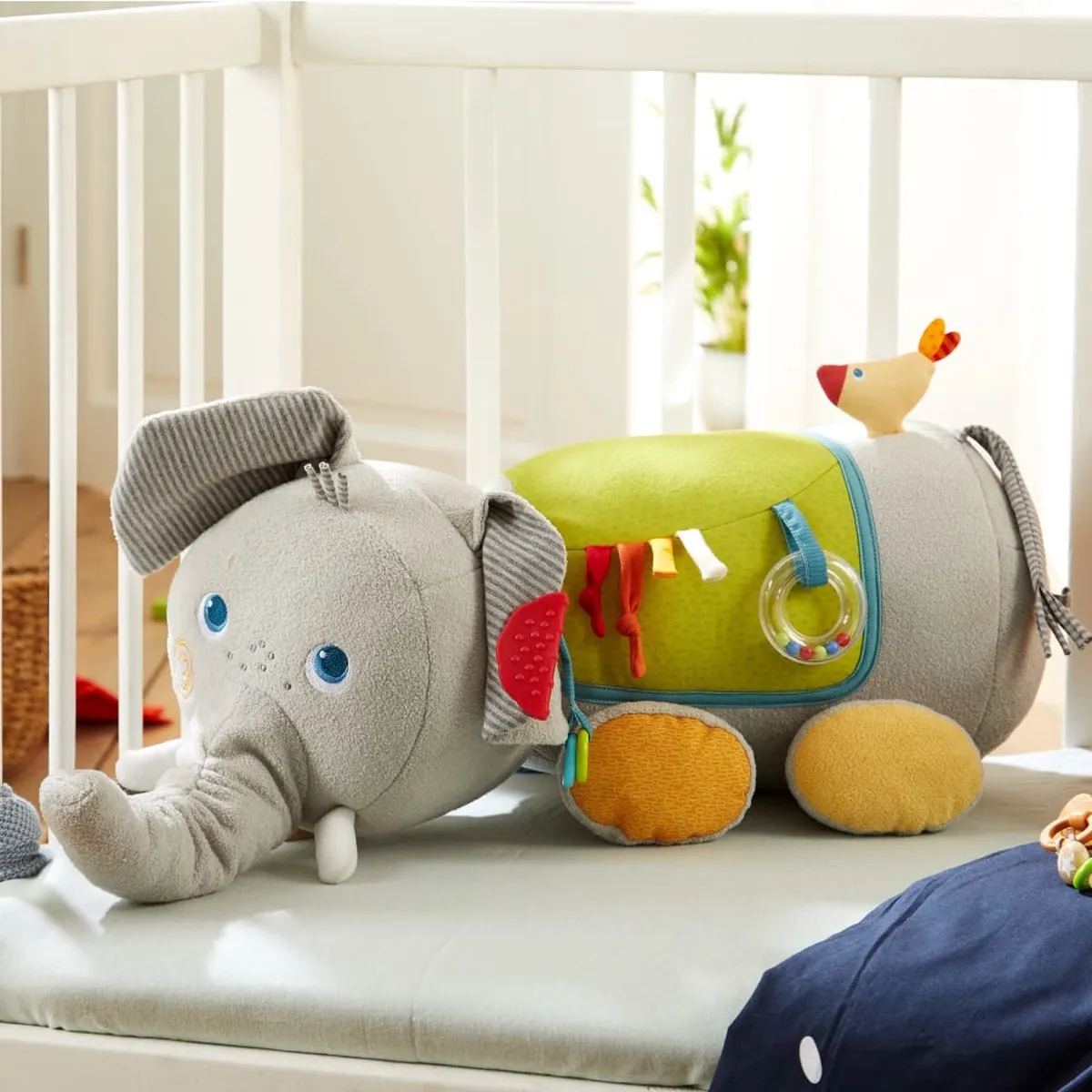 Haba Kruiprol Olifant Multicolor