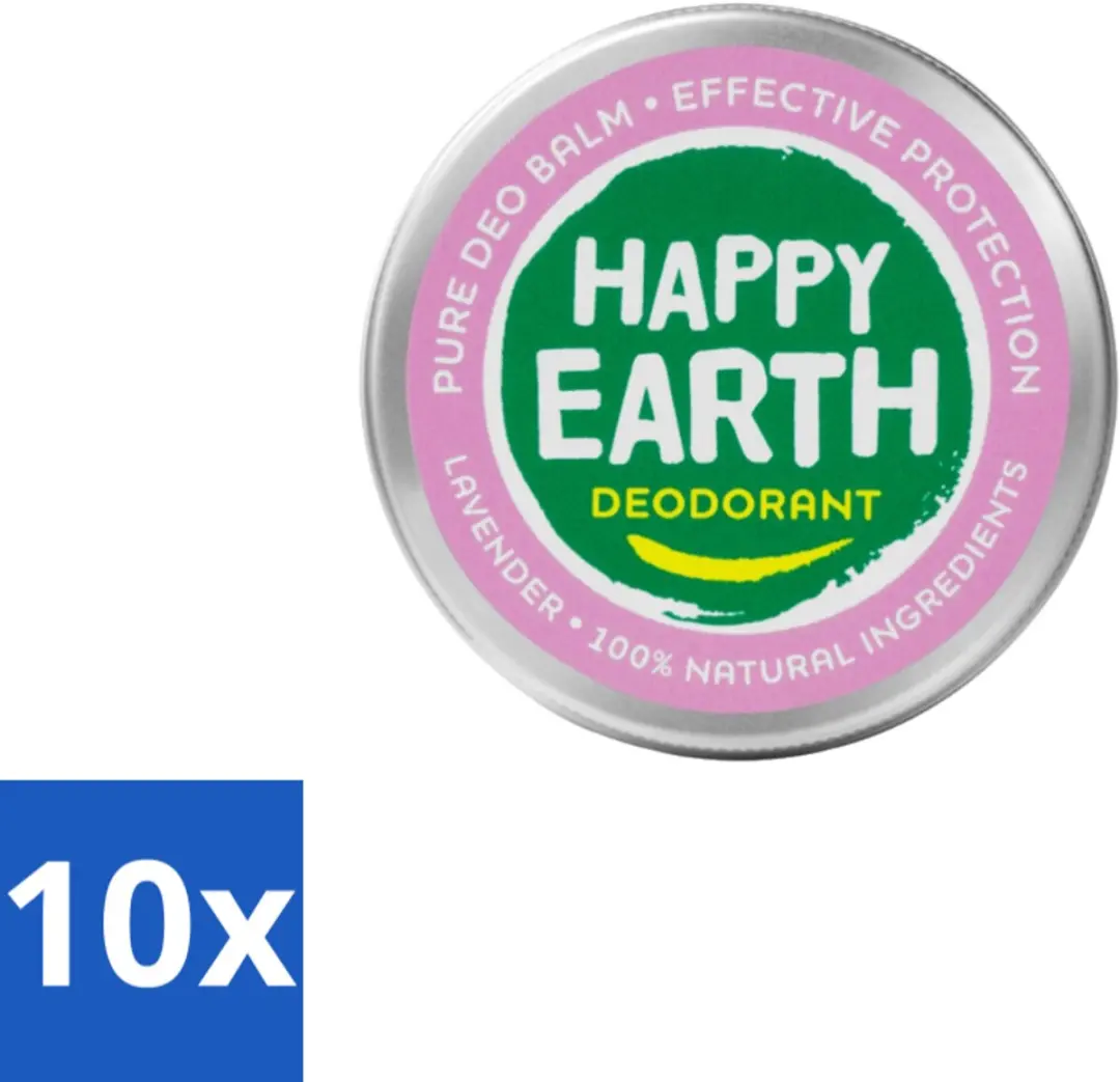 Happy Earth Deodorant Balm Lavender 45g