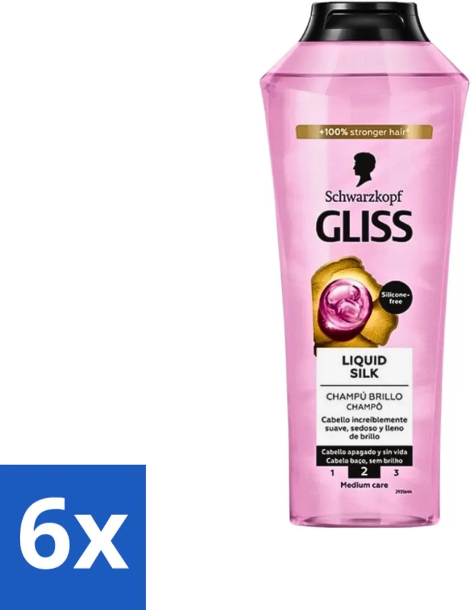 Gliss Kur Shampoo Liquid Silk 400ml