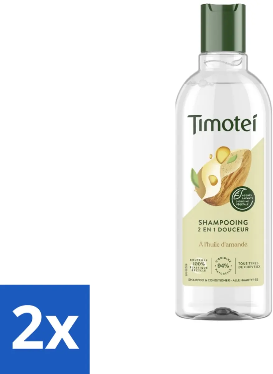 Timotei Amandelolie Shampoo 2in1 600ml