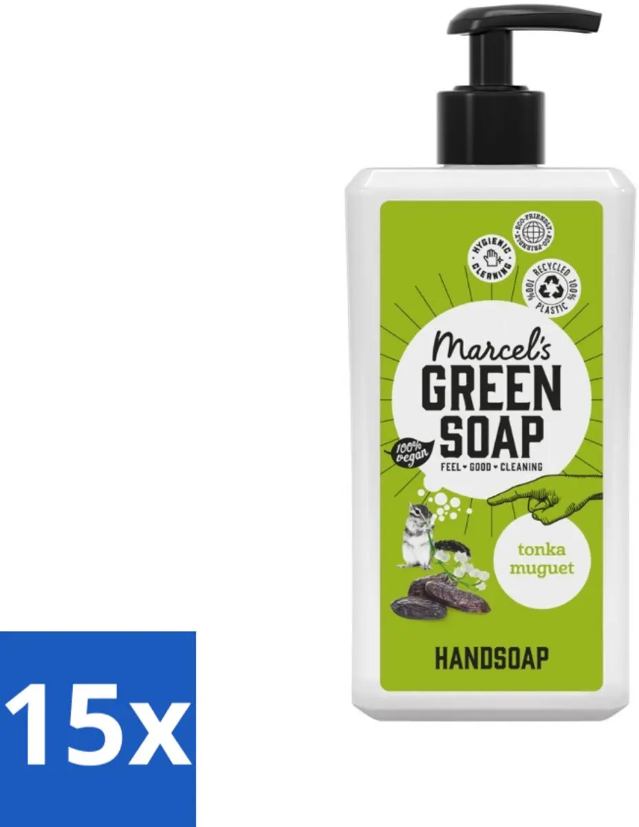 Marcel's Green Soap Handzeep Tonka & Muguet 250ml