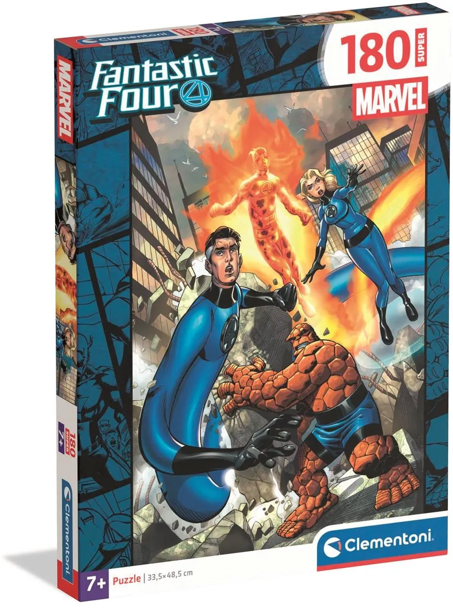Clementoni Fantastic 4 Puzzel 180 Stukjes