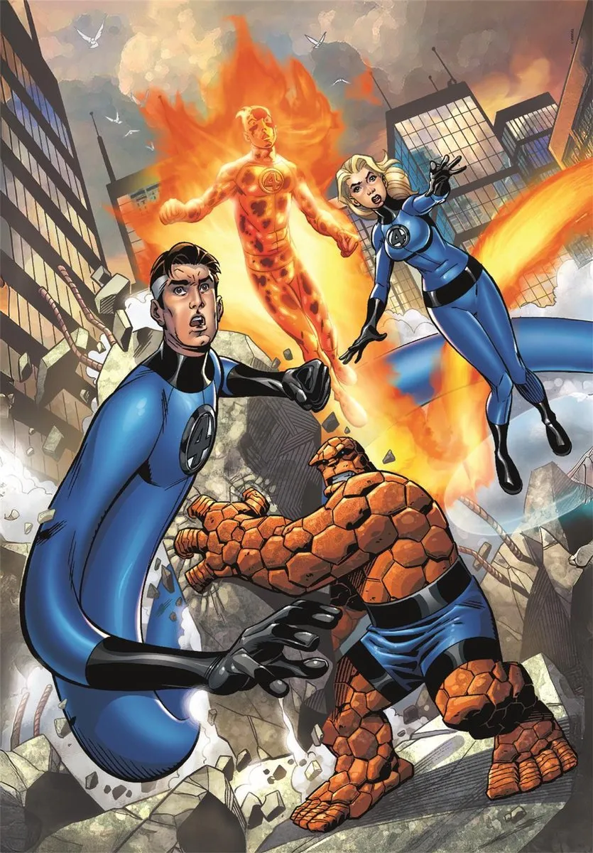 Clementoni Fantastic 4 Puzzel 180 Stukjes - Multikleur - afbeelding 6 van 6