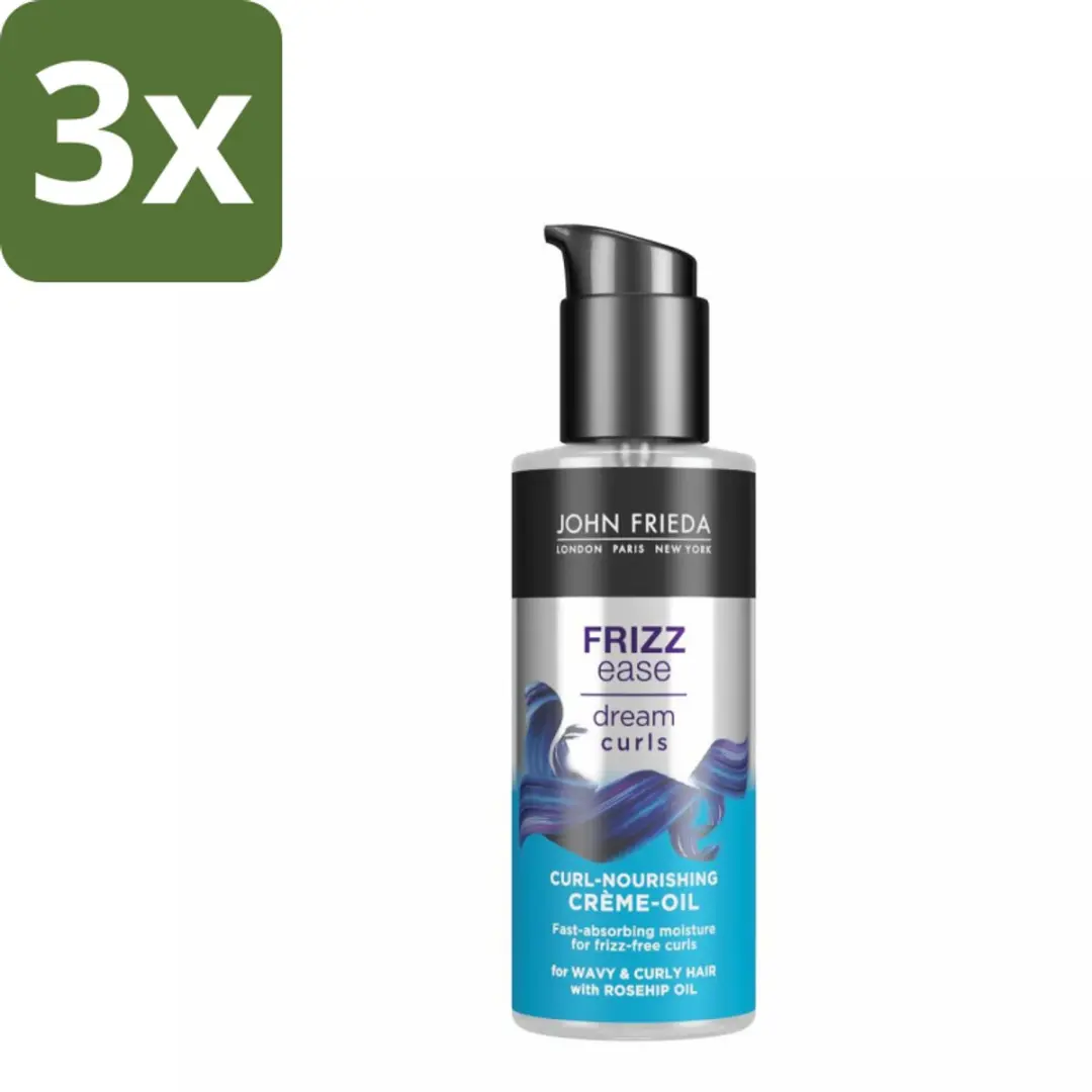 John Frieda Dream Curls Curl Defining Crème Oil 300ml
