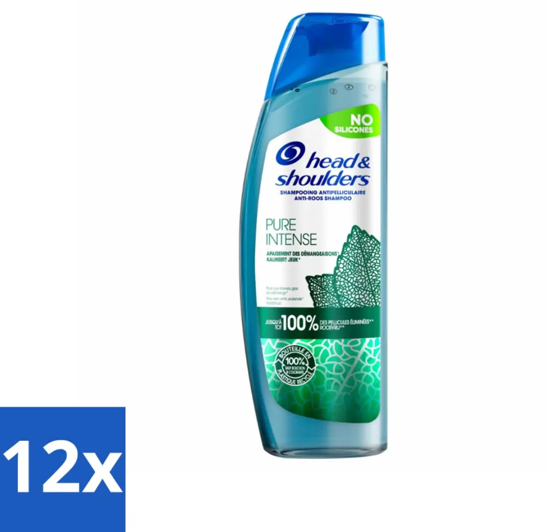 Head & Shoulders Shampoo Pure Intense Kalmeert Jeuk 250ml