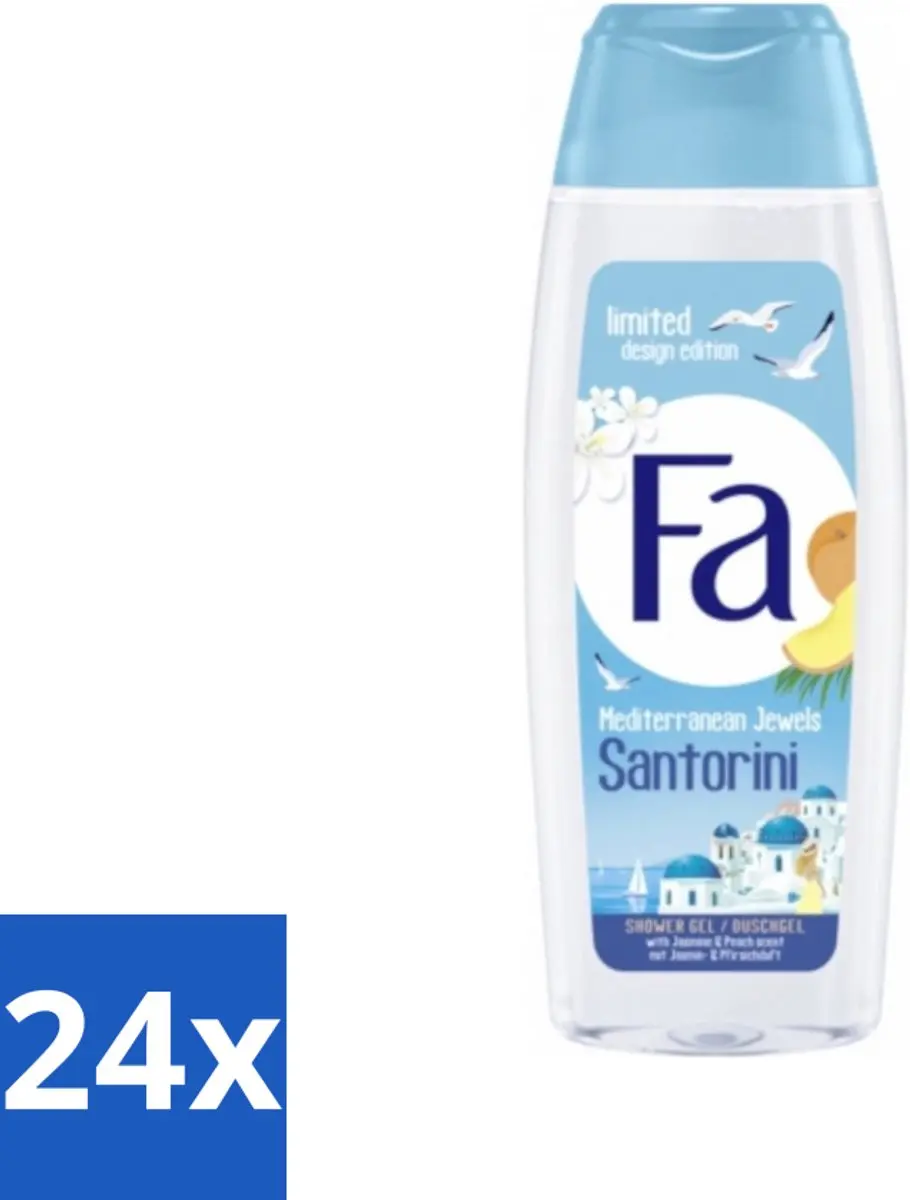 Fa Mediterranean Jewels Santorini Douchegel 250ml