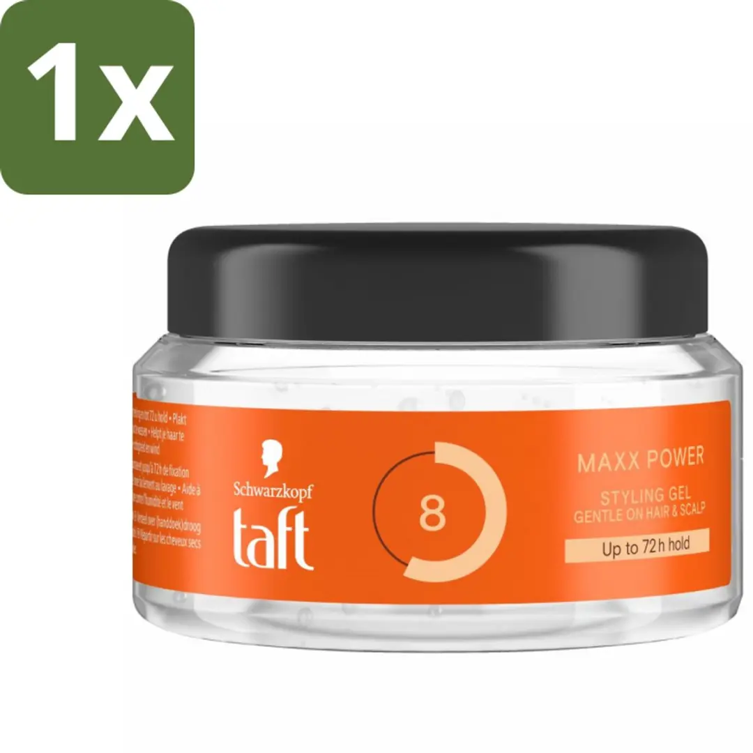 Taft Maxx Power 8 Styling Gel 250ml