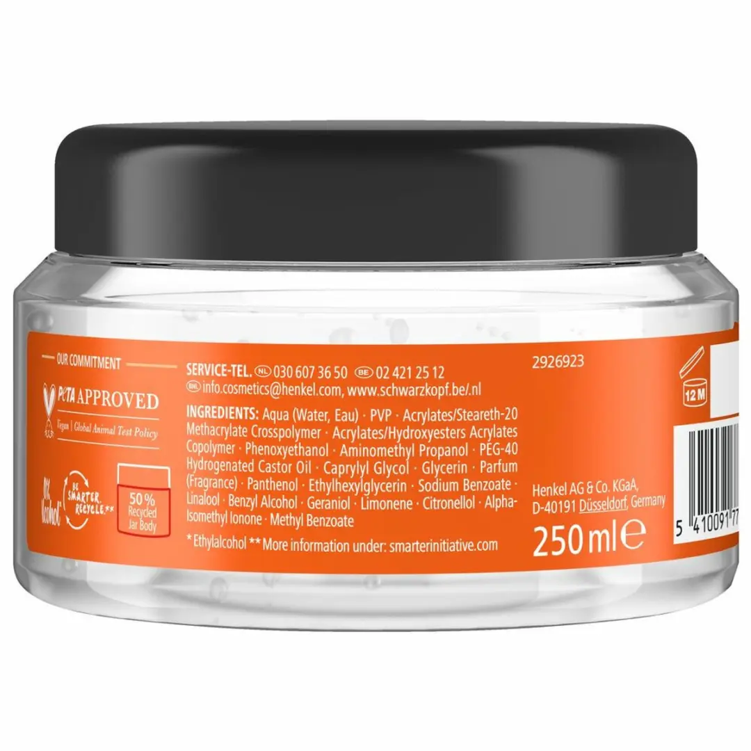 Taft Maxx Power 8 Styling Gel 250ml