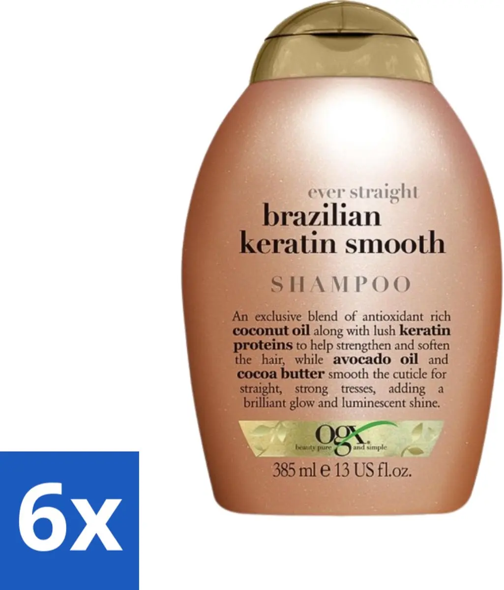OGX Brazilian Keratin Therapy Shampoo 385ml